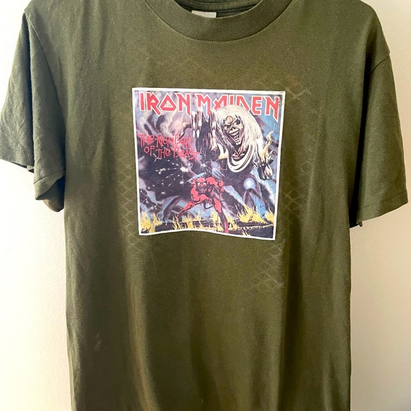 Rare vintage Iron Maiden tour promo t shirt. Fits a 5’10 170lb person perfect! - Picture 3 of 3